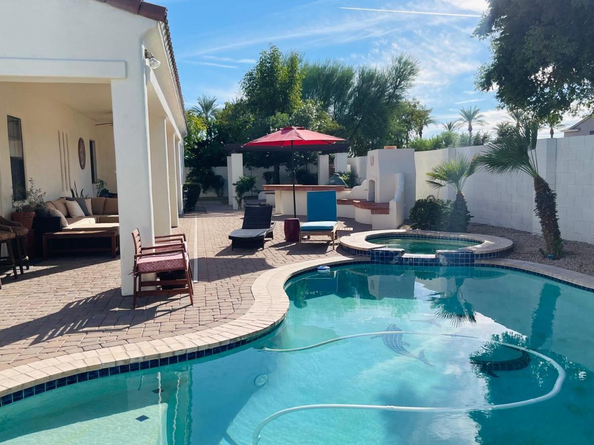Beautiful Private Casita/Guesthouse W/ Kitchen, Access To Pool/Spa グッドイヤー エクステリア 写真
